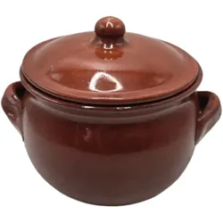 Barone runder Topf mit Deckel, 22 x 14 cm (Höhe)