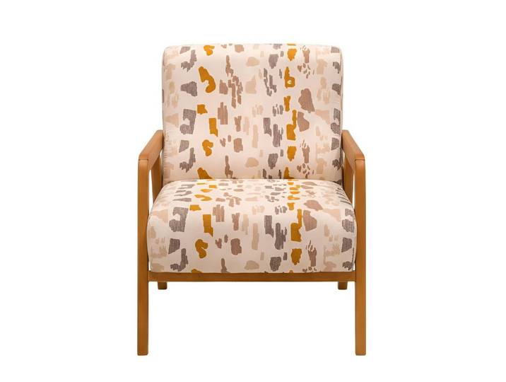 Xlmoebel Loungesessel Beiger Minimalistischer Sessel für modernes Wohnen (1-St., Sessel), Made in Europa