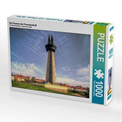 CALVENDO Puzzle Die Flamme der Freundschaft | 1000 Teile Lege-Größe 64x48cm Foto-Puzzle für glückliche Stunden