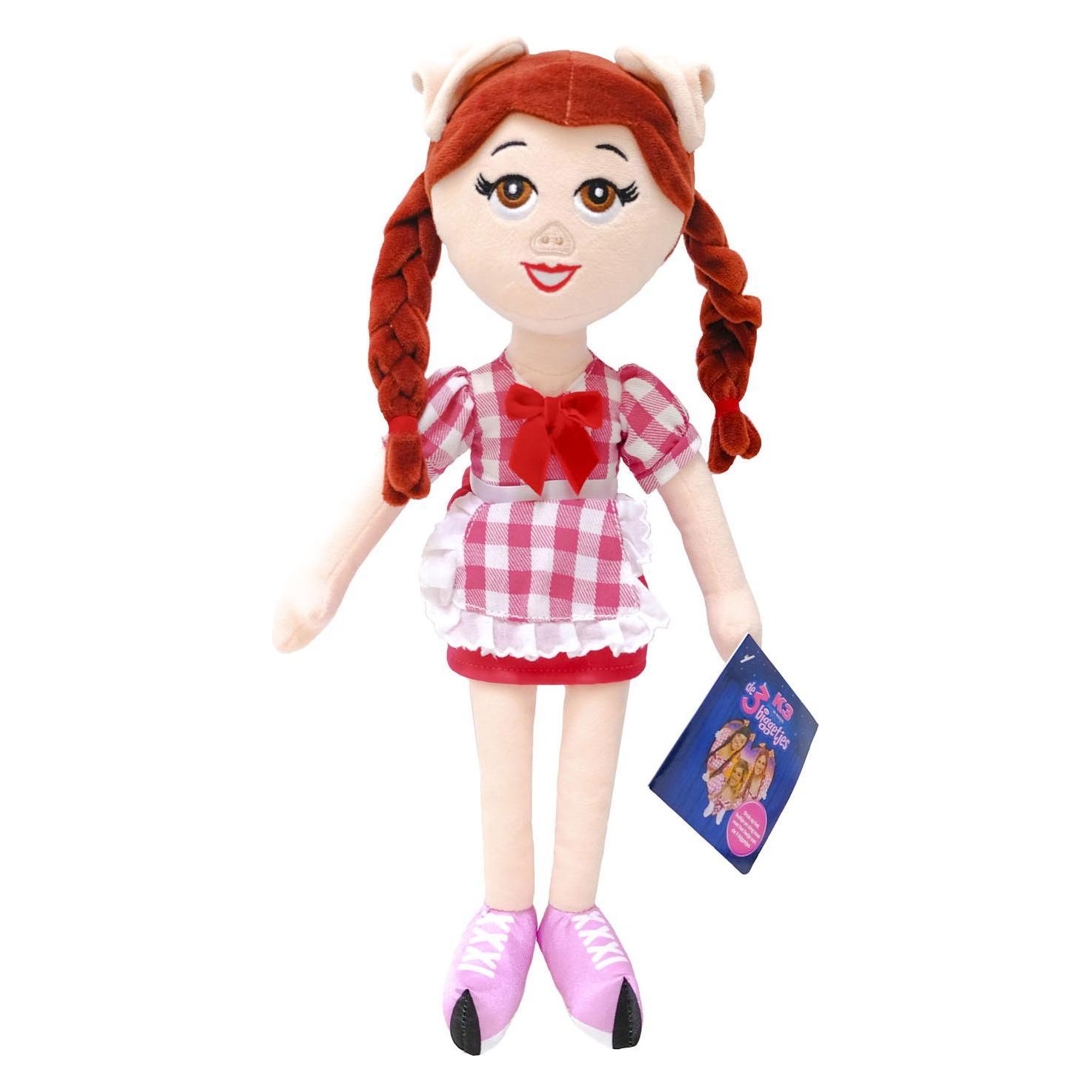 Studio 100 K3 Kuschelpuppe Hanne mit Musik, 40cm (37622085)