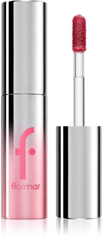 flormar K-Spirit Glow Lip Tint moisturising glossy lipstick with glitter shade 005 - Cherry Noir 4 ml