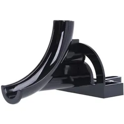 Alphacool Eiskoffer - Winkelanleger 13mm in 90°, Wasserkühlung Komponenten Zubehör, Schwarz
