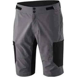 Gonso, Herren, Velohosen, Adventure Shorts Cargo (S), Grau