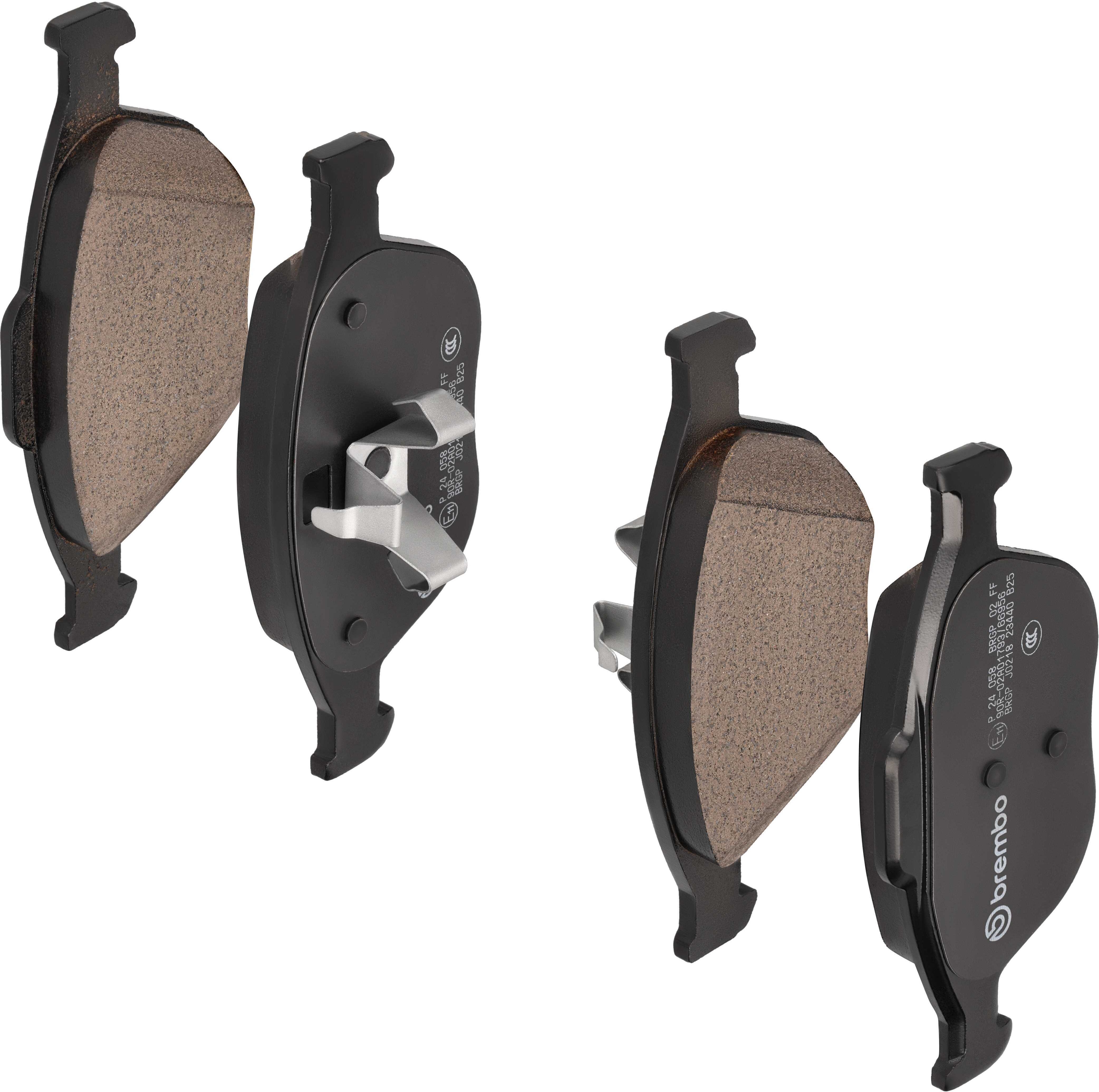 Brembo Bremsbelagsatz, Scheibenbremse Bremsbeläge, Richtungsgebunden P 24 058 Für Ford
