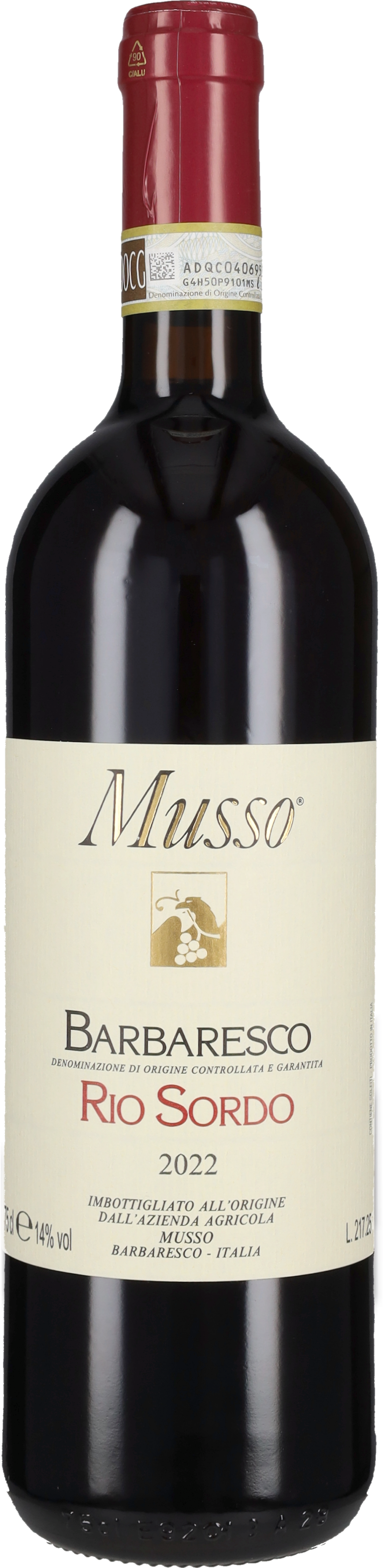 Barbaresco 'Rio Sordo' Musso 2022