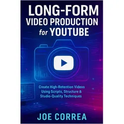 Long-Form Video Production for YouTube, Ratgeber von Joe Correa