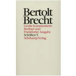 Brecht:Werke. Grosse kommentierte Ber.25, Belletristik von Bertolt Brecht