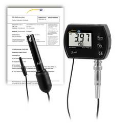 PCE Instruments PCE-PHM 12-ICA pH-Messgerät kalibriert (ISO) Temperatur, pH-Wert