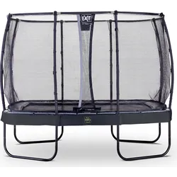 EXIT Elegant Premium Rect. 214x366 (7x12ft) + Sicherheitsnetz Deluxe RECHTECKIG schwarz