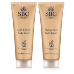 SBC Oats & Shea Body Butter Duo 2x 250ml