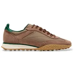 HOFF für Herren. 22659410 Bridge Mkii Leder Turnschuhe braun (40), Wohnung, Schnürsenkel, Lässig