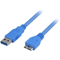 Sharkoon USB 3.0 A auf Micro-B (1 m, USB 3.2 Gen 1), USB Kabel