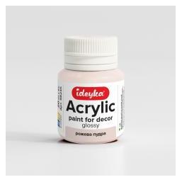 Ideyka Acrylfarbe Rosa Pulver 20ml (61087311)