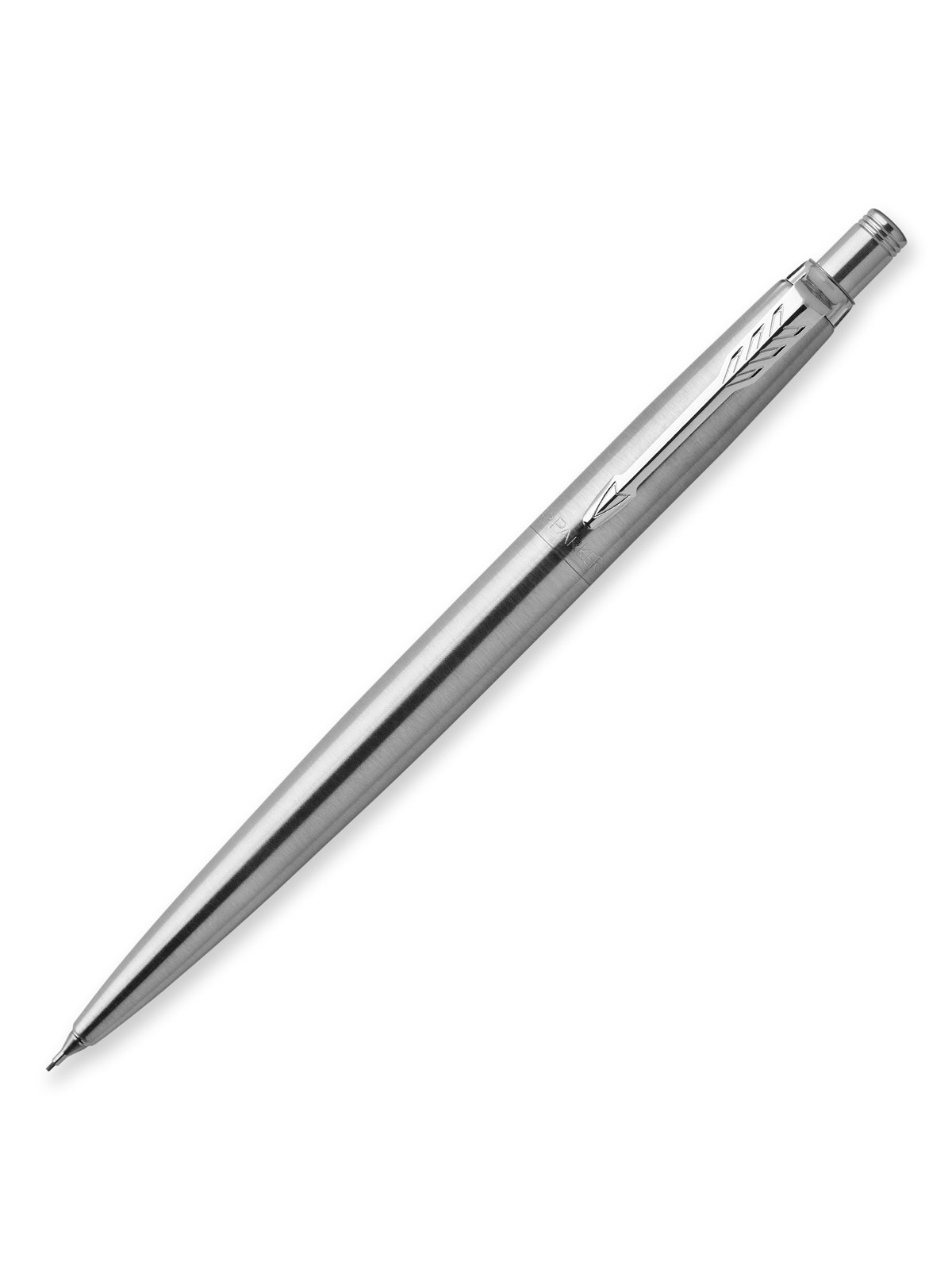 Parker Jotter Druckbleistift | Edelstahl mit Chromzierteilen | 0,5mm | HB #2 | Geschenkbox