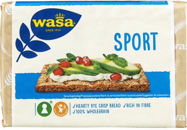 Wasa Sport Rugmel Knækbrød, 275 G
