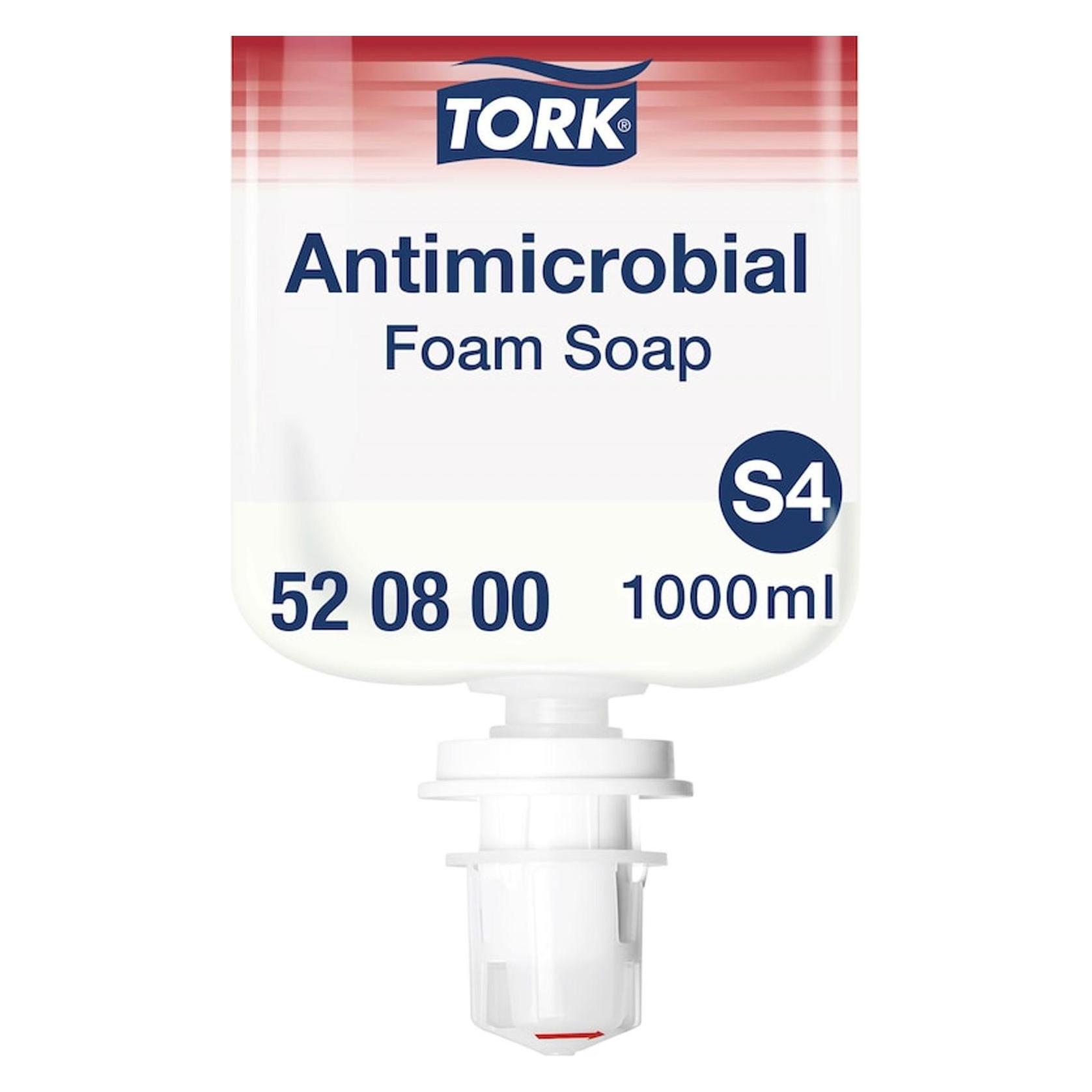 Tork Premium-Schaumseife zur Händedekontamination (Flüssigseife, 1000 ml) (520800)