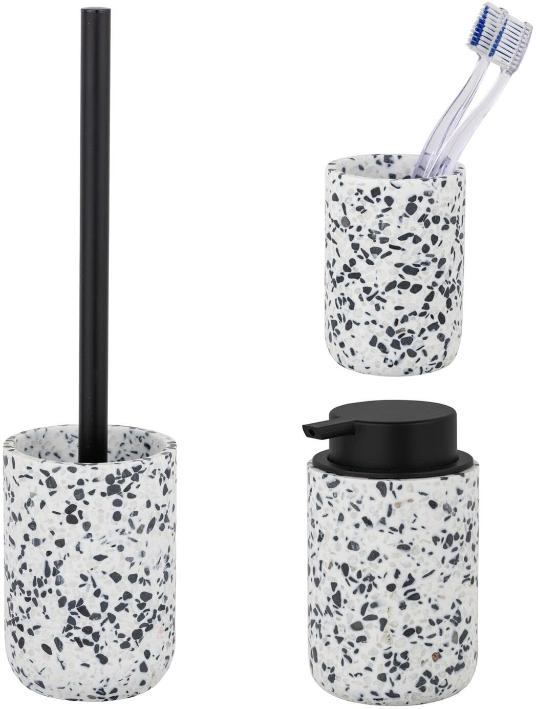 SCHÖNER WOHNEN-Kollektion Tosi Bad-Accessoire Set, 3-teilig
