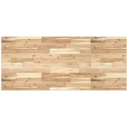 vidaXL Waschtischplatte Unbehandelt 140x60x2 cm Massivholz Akazie
