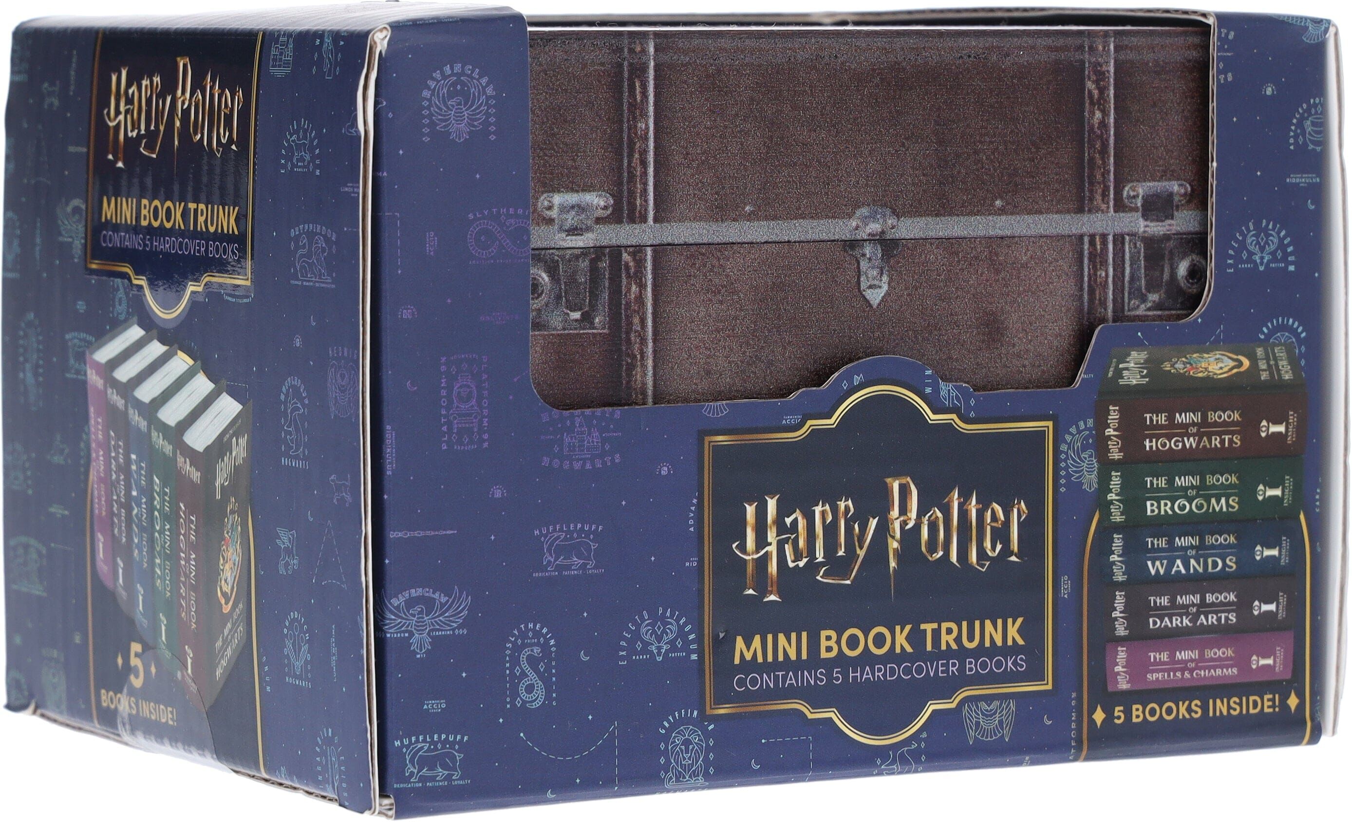 Harry Potter: Mini Book Trunk by Insight Editions 5 Mini Books Collection Box Set - Ages 14+ - Hardback Insight Editions