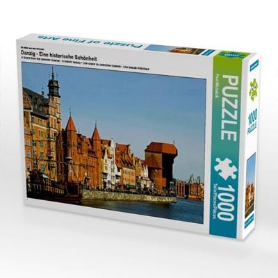 CALVENDO Puzzle Ein Motiv aus dem Kalender Danzig - Eine historische Schönheit | 1000 Teile Lege-Größe 64x48cm Foto-Puzzle für glückliche Stunden