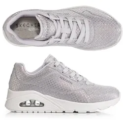 SKECHERS Damen-Sneaker Uno Disco Nite Glitzer Memory Foam