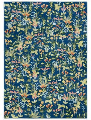 Martha Stewart Kathrin Machine Washable & Slip Resistant Rug