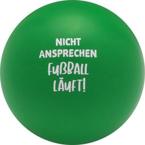 Gruss&Co Stressball Fußball, ø 6cm, mit Schriftzug