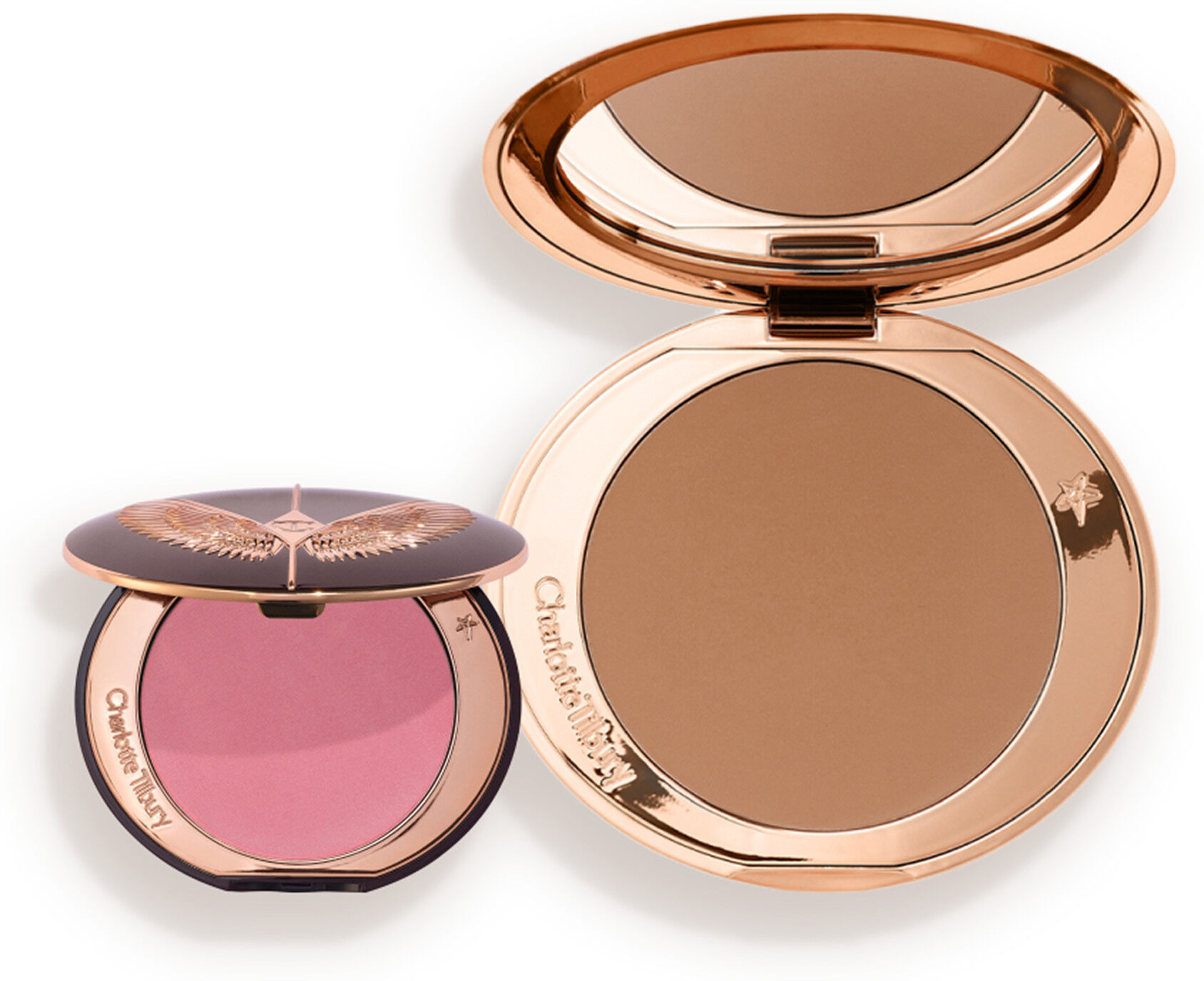 Airbrush Flawless Blush + Bronze Duo - Face Kit Charlotte Tilbury 2996 Airbrush Flawless Blush + Bronze Duo Size: