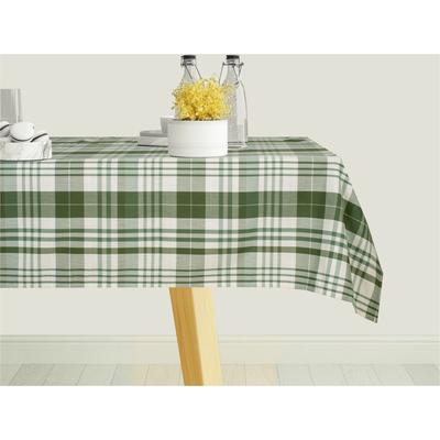Tischdecke OTTO HOME "Candise" Gr. 3, grün, B:250cm L:130cm, Polyester, Tischdecken, Tischdecke, verschiedene Größen, Tischdecke, Überwurf, Tischdeko, Karomuster
