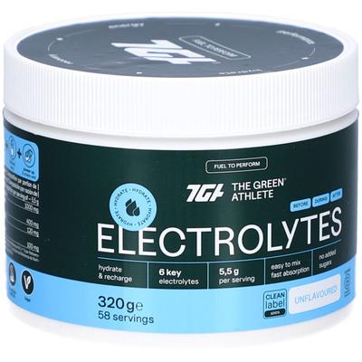 The Green Athlete Elektrolytes unflavoured 320g 320 g Pulver