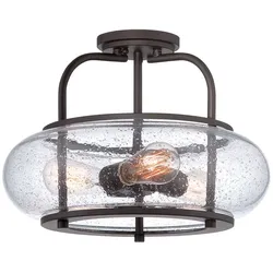 Elstead Lighting Trilogy Deckenleuchte 3-flammig E27 Old Bronze