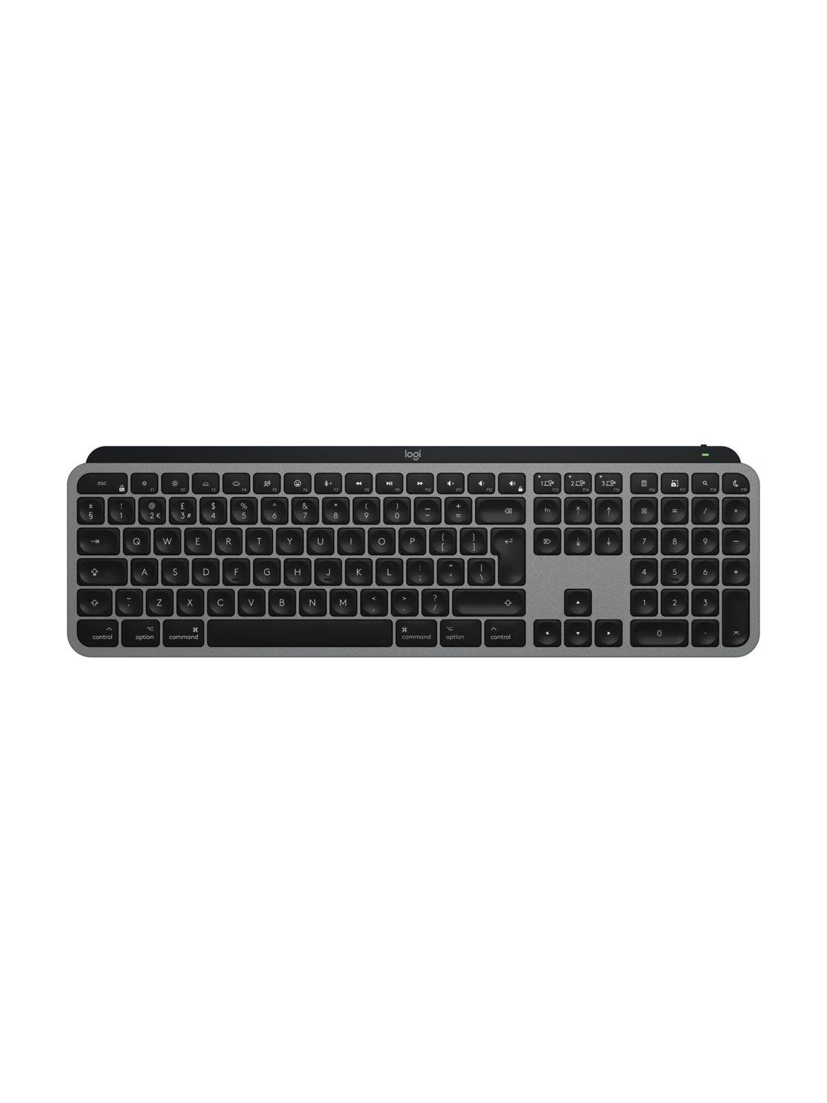 Logitech Master Series MX Keys S for Mac - Tastatur - Französisch - Weiss