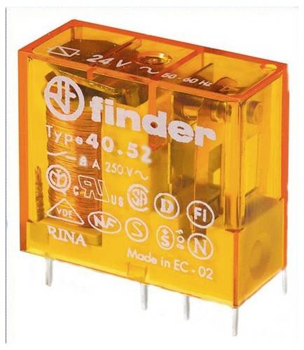 Finder 40.52.8.230.0000 Steckrelais 2 Wechsler 1St.