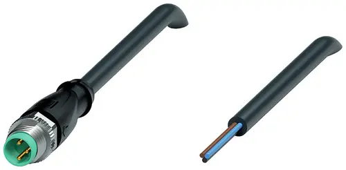 Pepperl+Fuchs 240807-100013 Sensor-/Aktor-Steckverbinder, konfektioniert 5m Polzahl Sensoren: 3 1St.