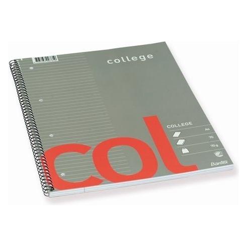 Bantex Col Notizbuch + 70 Blätter (A4+, Liniert, Weicher Einband) (100051859)