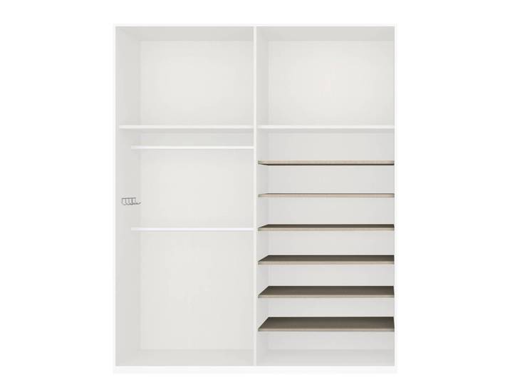 Comfort Zubehör Drehtürenschrank 181cm Beige Spanplatte