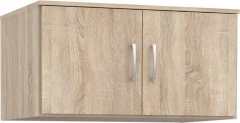 Furniture24 inzetstuk NIKO NIKN82 voor kledingkasten met 2 deuren, Sonoma eikenhout