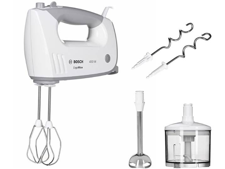 Bosch MFQ36480 Ergomixx - Handmixer - 450W - Wit