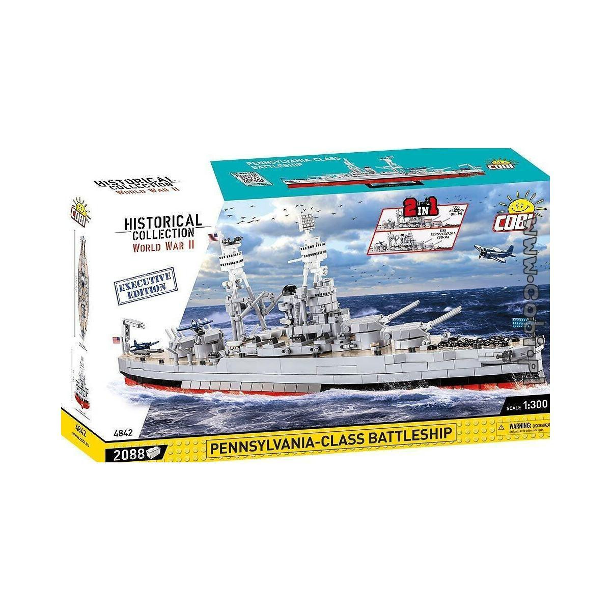 Cobi Pennsylvania-klasse slagschip Executive Edition schaal 1:300