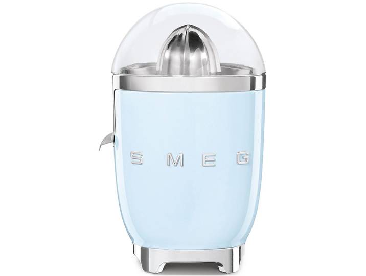 SMEG Zitruspresse CJF11PBEU , blau (pastellblau), B:16,5cm H:28,1cm T:18,9cm, Entsafter, Zitruspresse