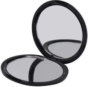 Fusion Finds Foldable Makeup Mirror Double Sided Pocket Mirror Portable Compact Travel Mirror black