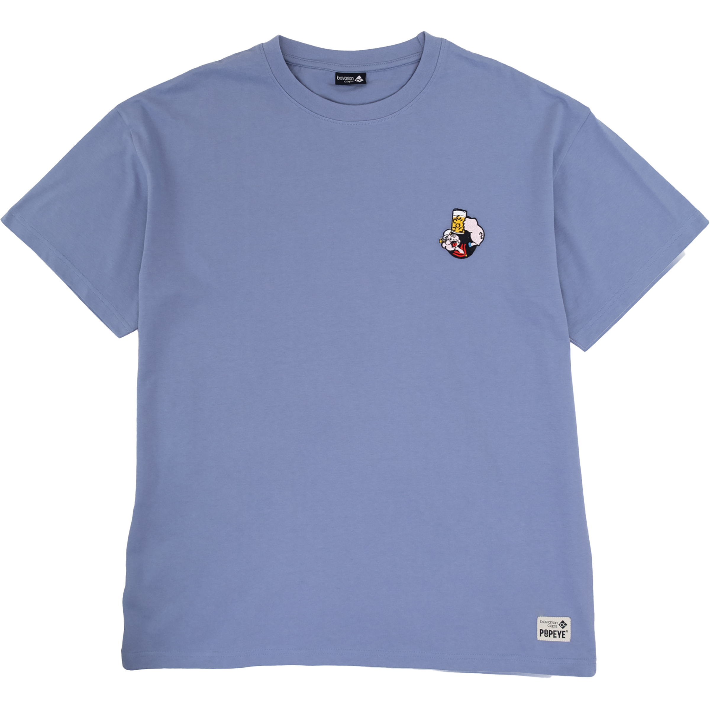 Bavarian Caps Popeye Herren T-Shirts blau Größe M Lifestyle Hautfreundlich