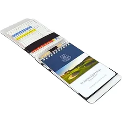 ON PAR Scorekartenmappe Ostrich Golf, schwarz/weiss