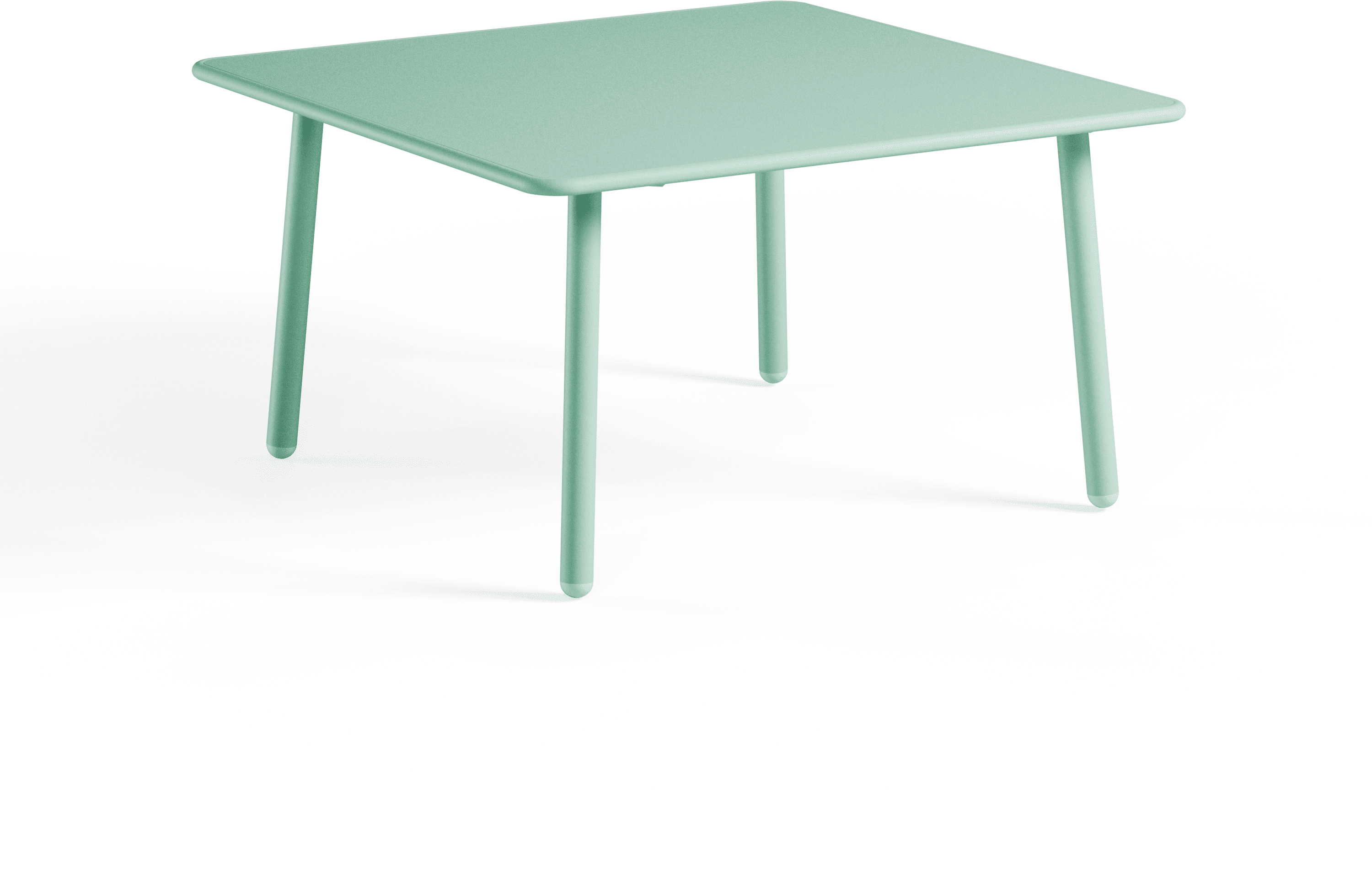 Emu Darwin 526 niedriger Tisch 70x70 (frühlingsgrün (03, SPRING GREEN)) frühlingsgrün (03, SPRING GREEN)