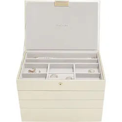 Stackers Schmuckkästchen classic vierfach perlmuttfarben