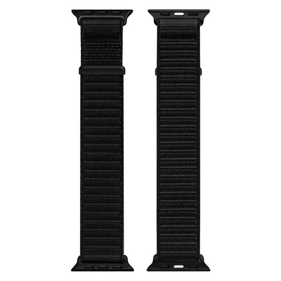 Dux Ducis Strap Apple Watch 42/44/45/46/49MM YE Nylon Braided Loop Wrist Strap Black (Nylon) (DUX DUCIS)