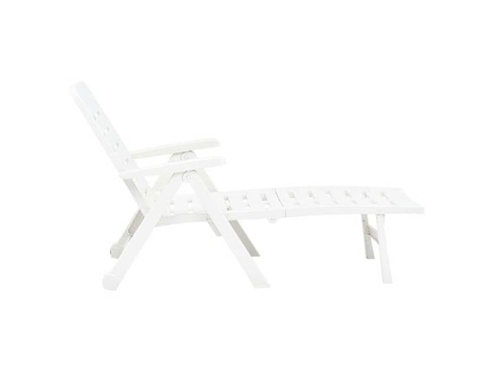 Sale 2026  Chaise longue pliable - BURKE - Transat 1 PLACE - Plastique Blanc Cc602