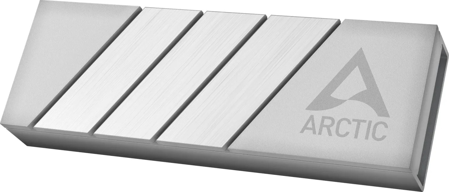 Arctic M.2 Pro SSD Heatsink Kühlert silber