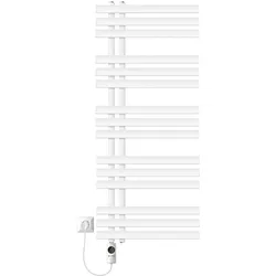 BADHEIZKÖRPER elektrisch IRON EM 500x1200 mm Weiß mit Heizstab 1200W Digital