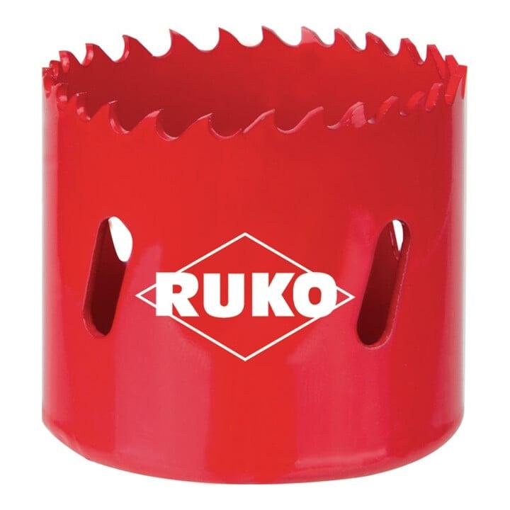 RUKO Lochsäge-HSS-Bimetall Ã˜ 102 mm mit variabler Zahnung für Bleche und Rohre, 106102)